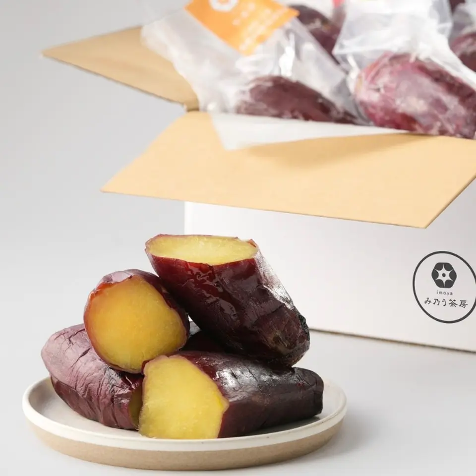 九州産熟成焼き芋3種食べ比べセット合計1.2kg以上（福岡、鹿児島、熊本の紅はるか）_0