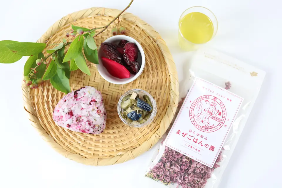 おらがむら まぜごはんの素 しば漬けまぜまぜ 6個入り_1