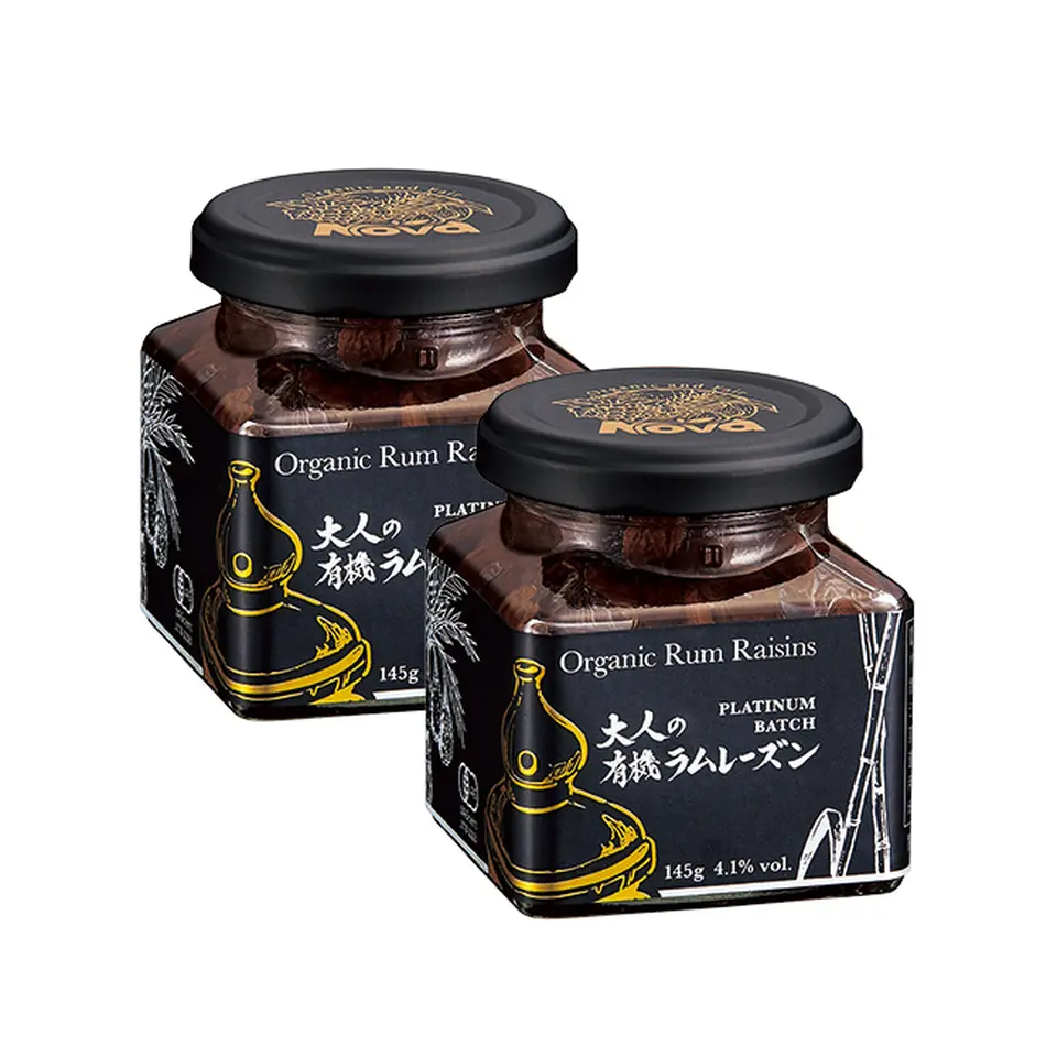 〈NOVA〉大人の有機ラムレーズン2本_1