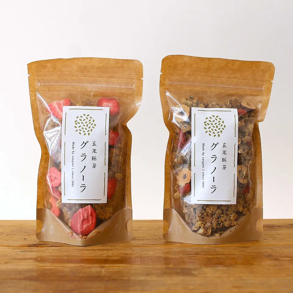 玄米胚芽グラノーラセット（いちごと発酵バター・薬膳）_0