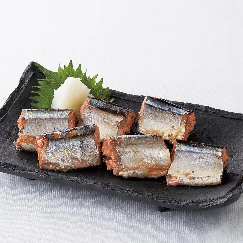 〈食彩倶楽部〉北海道産さんま水煮6缶_0