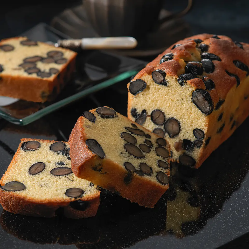 大粒丹波黒豆のパウンドケーキ_0