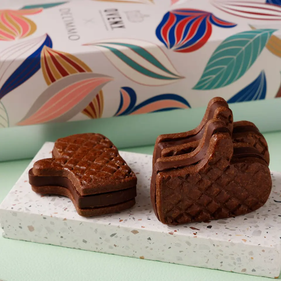 ミトンチョコレートサンドブロンドキャラメル 6個セット_0