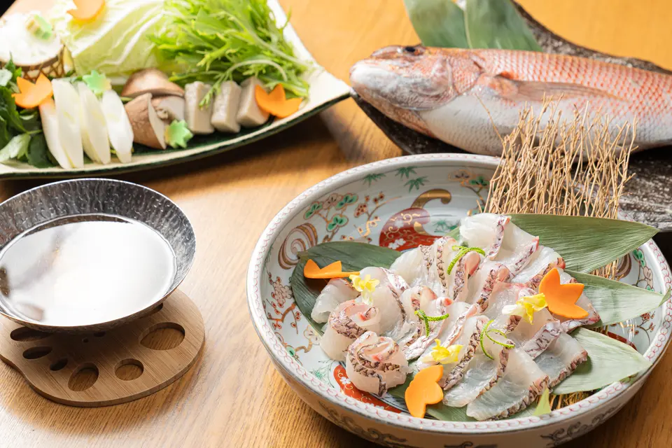 山崎真鯛の鯛しゃぶセット（2～3人前）_0