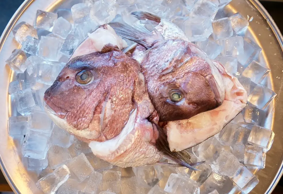 ハーフカット 真鯛かぶと 4尾分 2パック 2kg_0