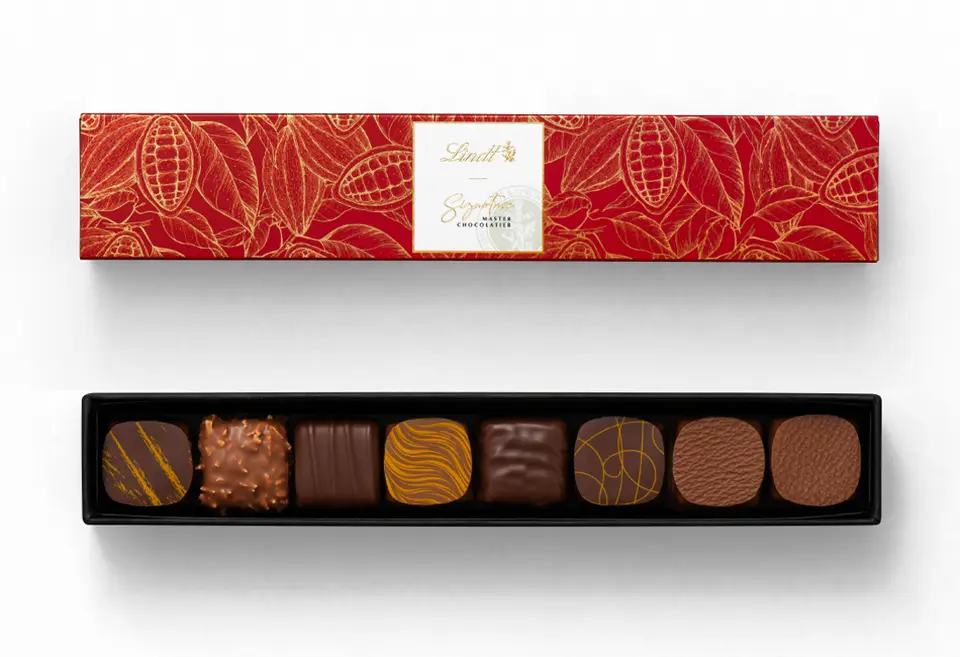 リンツ シグネチャープラリネ 8個入_0