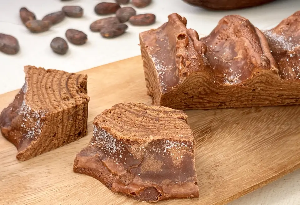 カカオ菓子suminoza　バウムクーヘンショコラ ハード_0