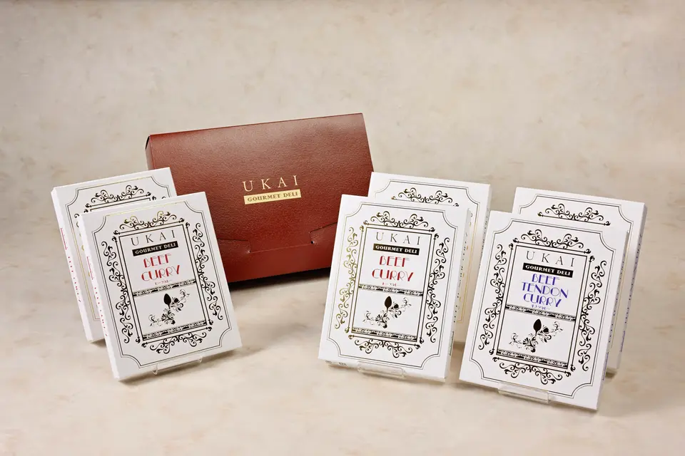 うかい亭 ビーフカレー＆牛スジカレー（各3個入）_0