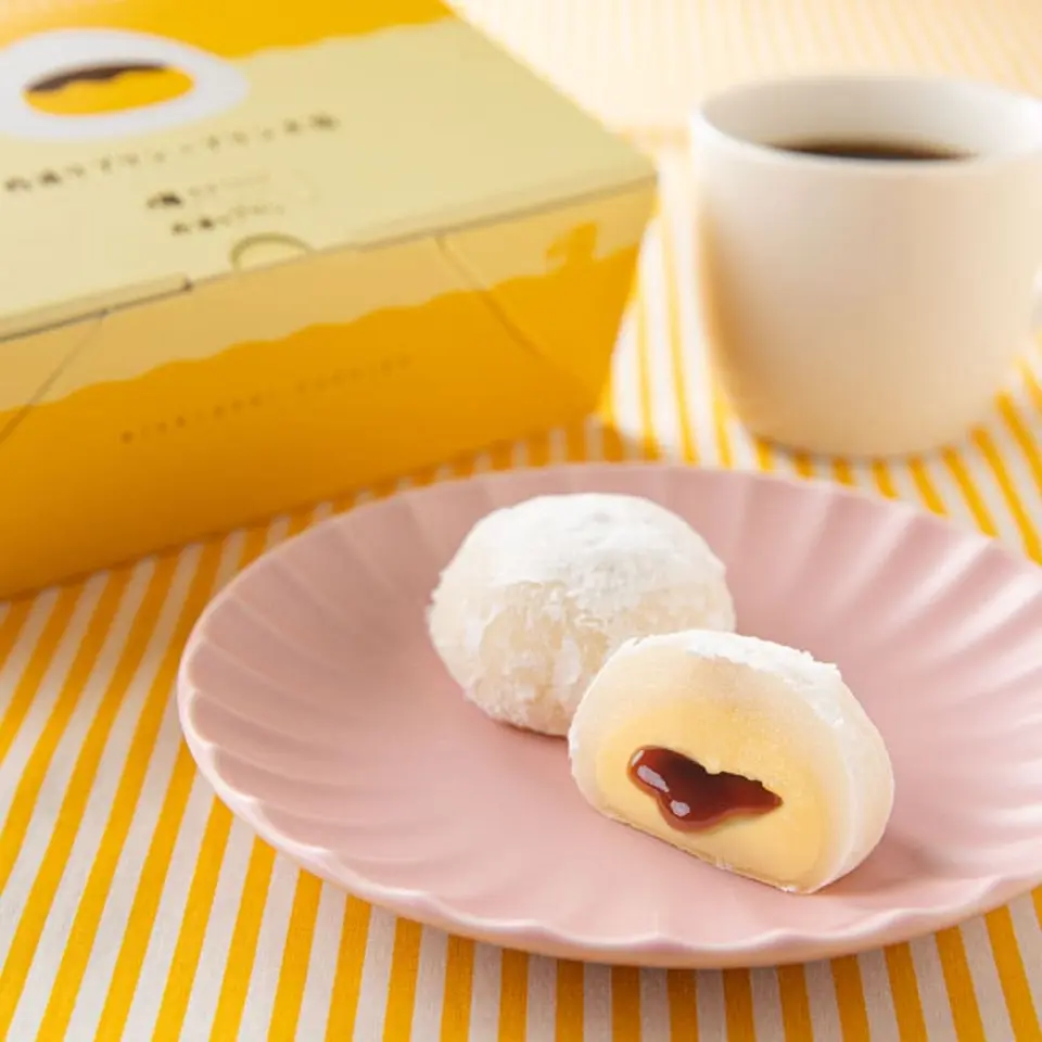 西通りプリンのプリン大福_0