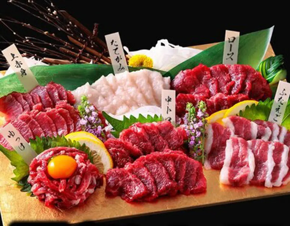 国産馬刺し 6種食べ比べセット 華_0