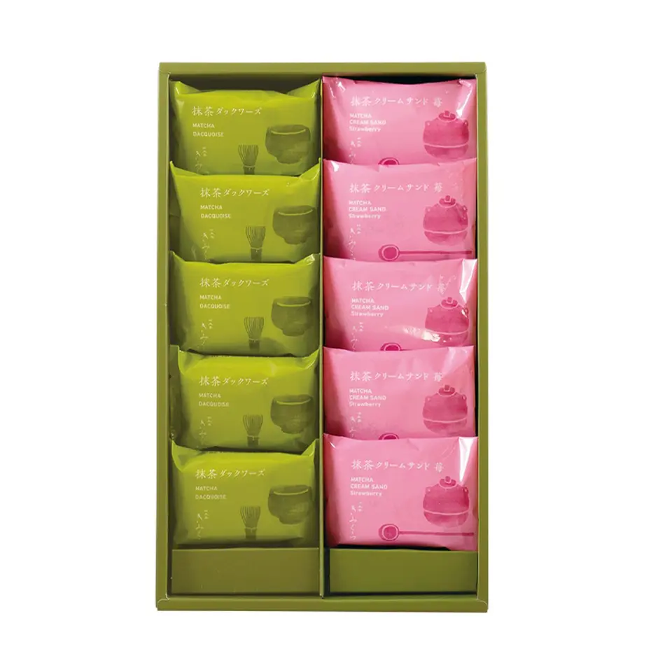 抹茶ダックワーズとクリームサンド（10個入）_3