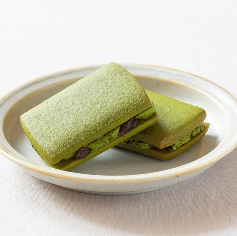 抹茶ダックワーズとクリームサンド（10個入）_2