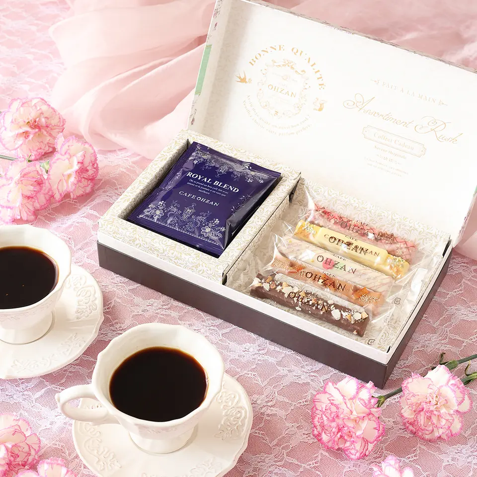 カフェドママン（ラスクとコーヒーのセット）_0