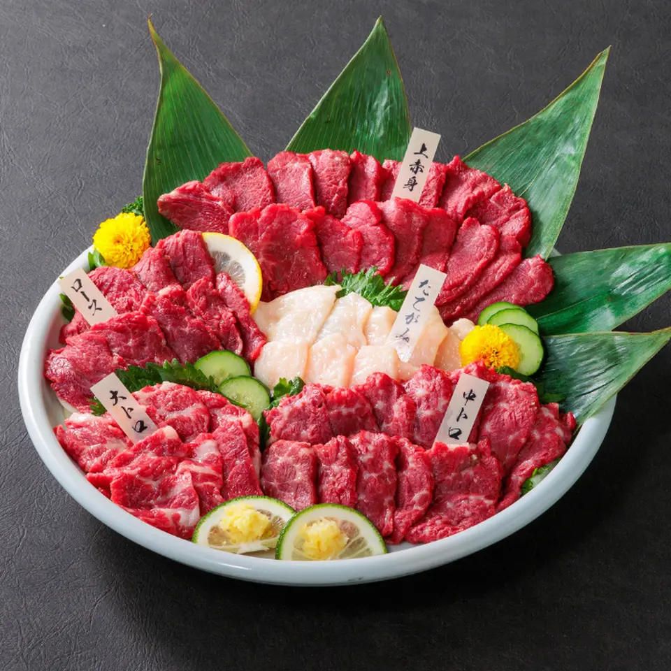 国産馬刺し 大満足セット_0