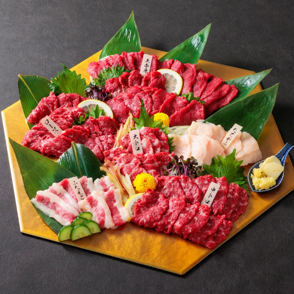 国産馬刺し　プレミアム堪能セット_0