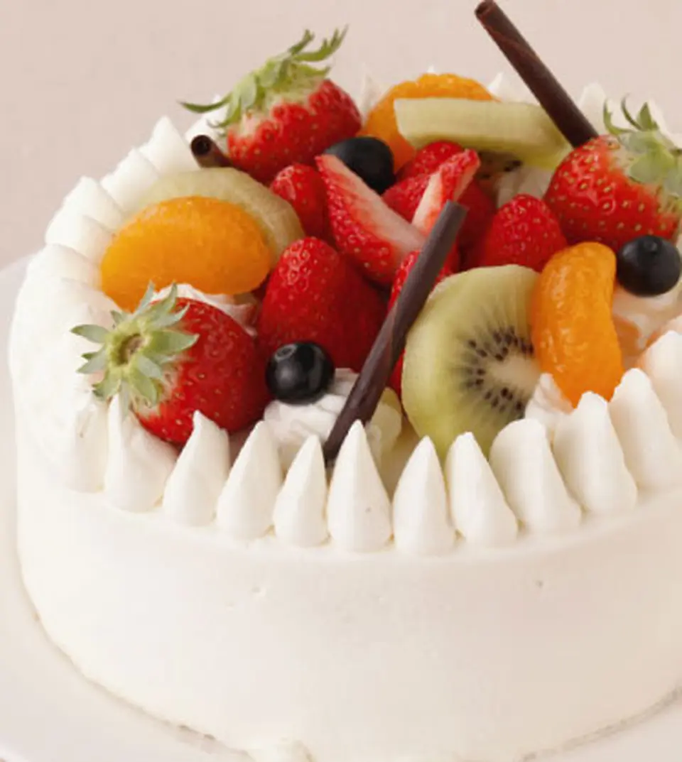 卵アレルギー対応デコレーションケーキ_0