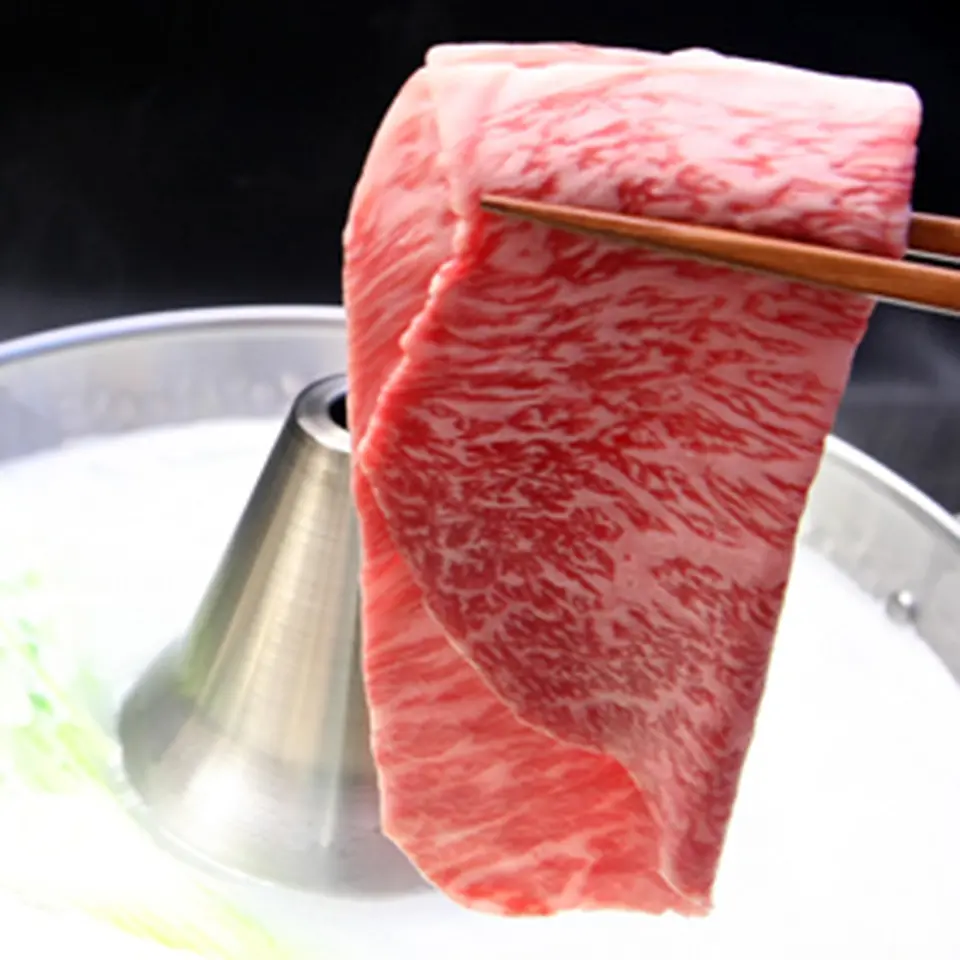 松阪牛A5　モモ肉しゃぶしゃぶ用 300g_1