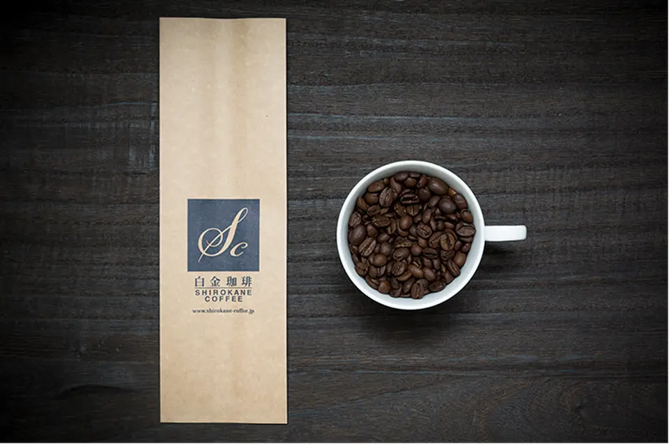 白金珈琲オリジナルブレンド 100g_0