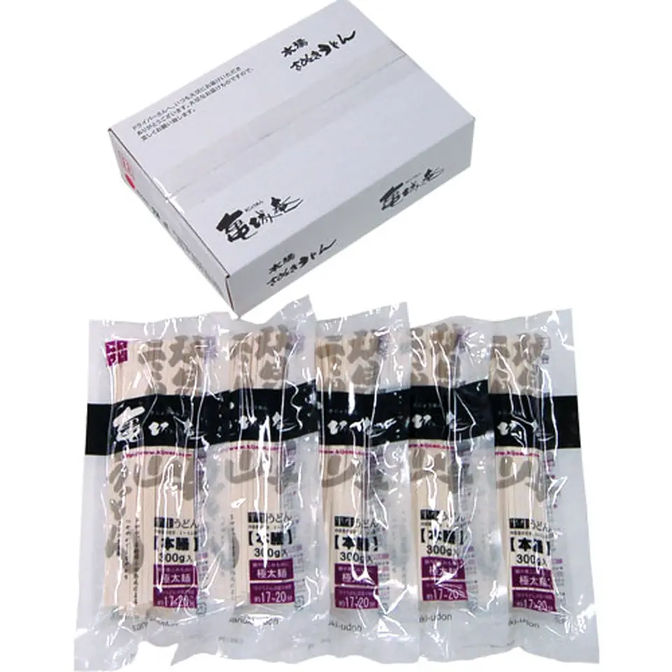 極太半生讃岐うどん300g×5_0