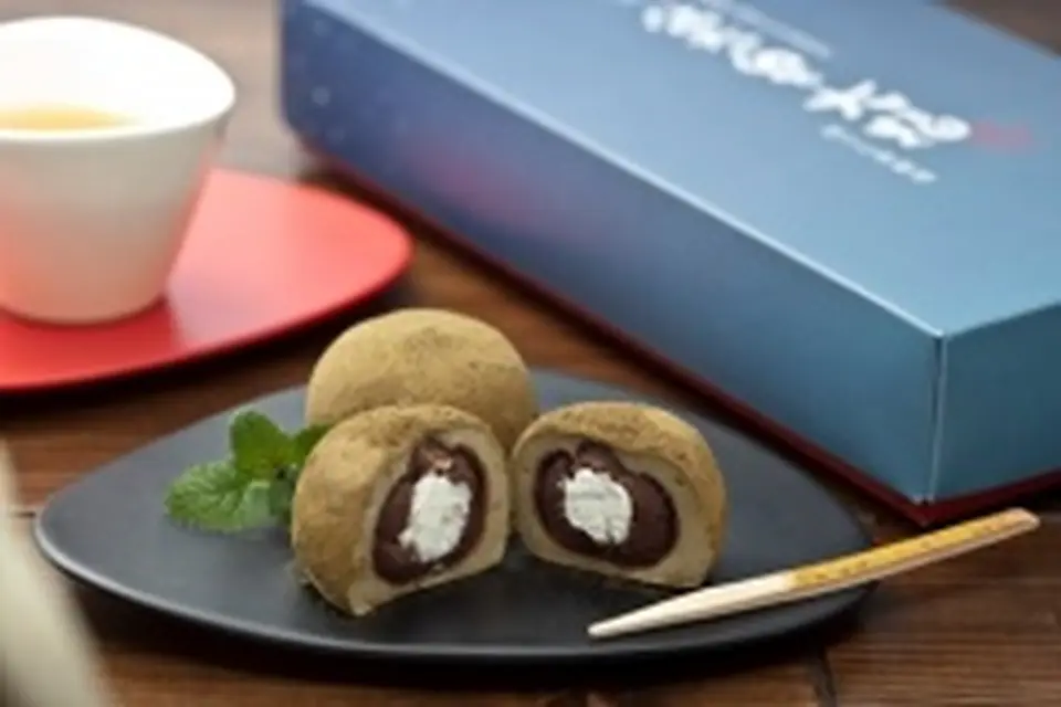 満天の星大福（ほうじ茶大福）_0