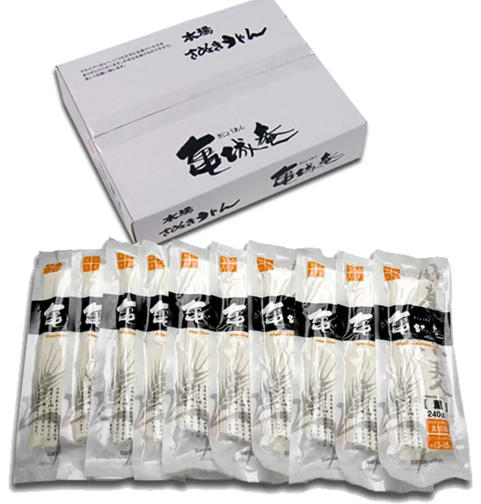 国産小麦うどん薫（240g×10袋）つゆなしのセット_0