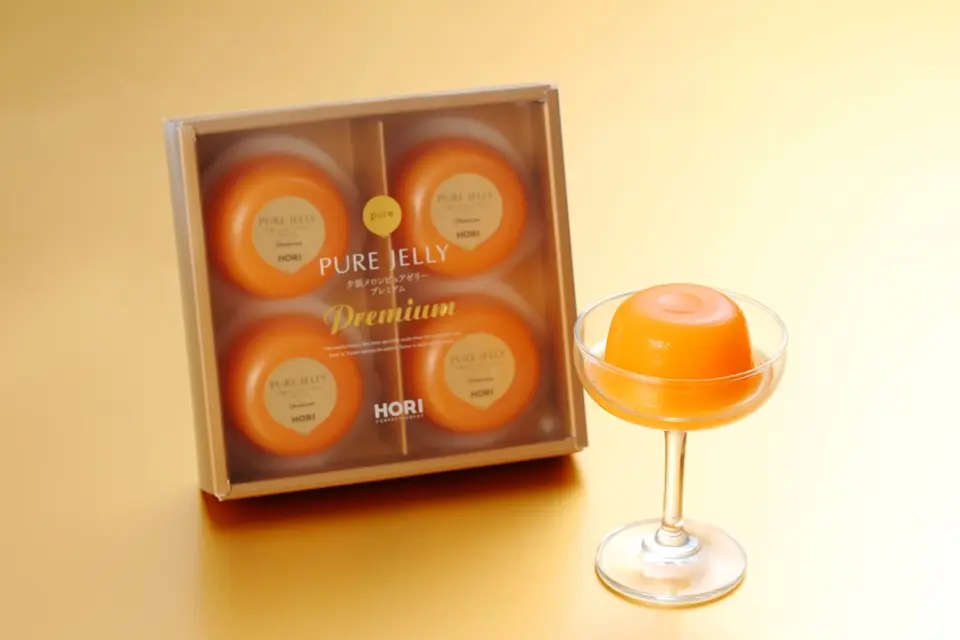 夕張メロンピュアゼリー プレミアム（95ｇ×4個入） _0