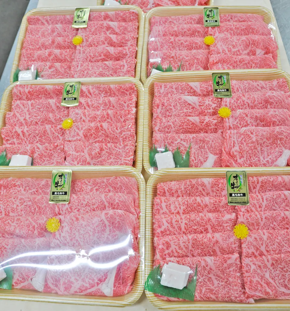 オリーブ牛特選ロース / すき焼き用 (500g)_1