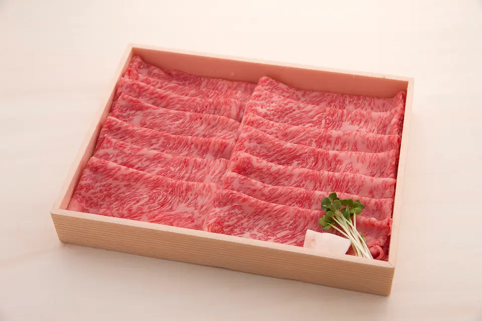 オリーブ牛特選ロース / すき焼き用 (500g)_0