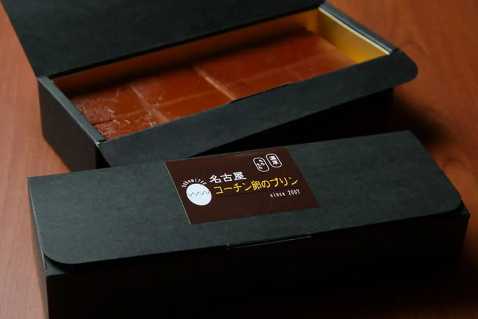 名古屋コーチン卵のプリン　～抹茶味～_1