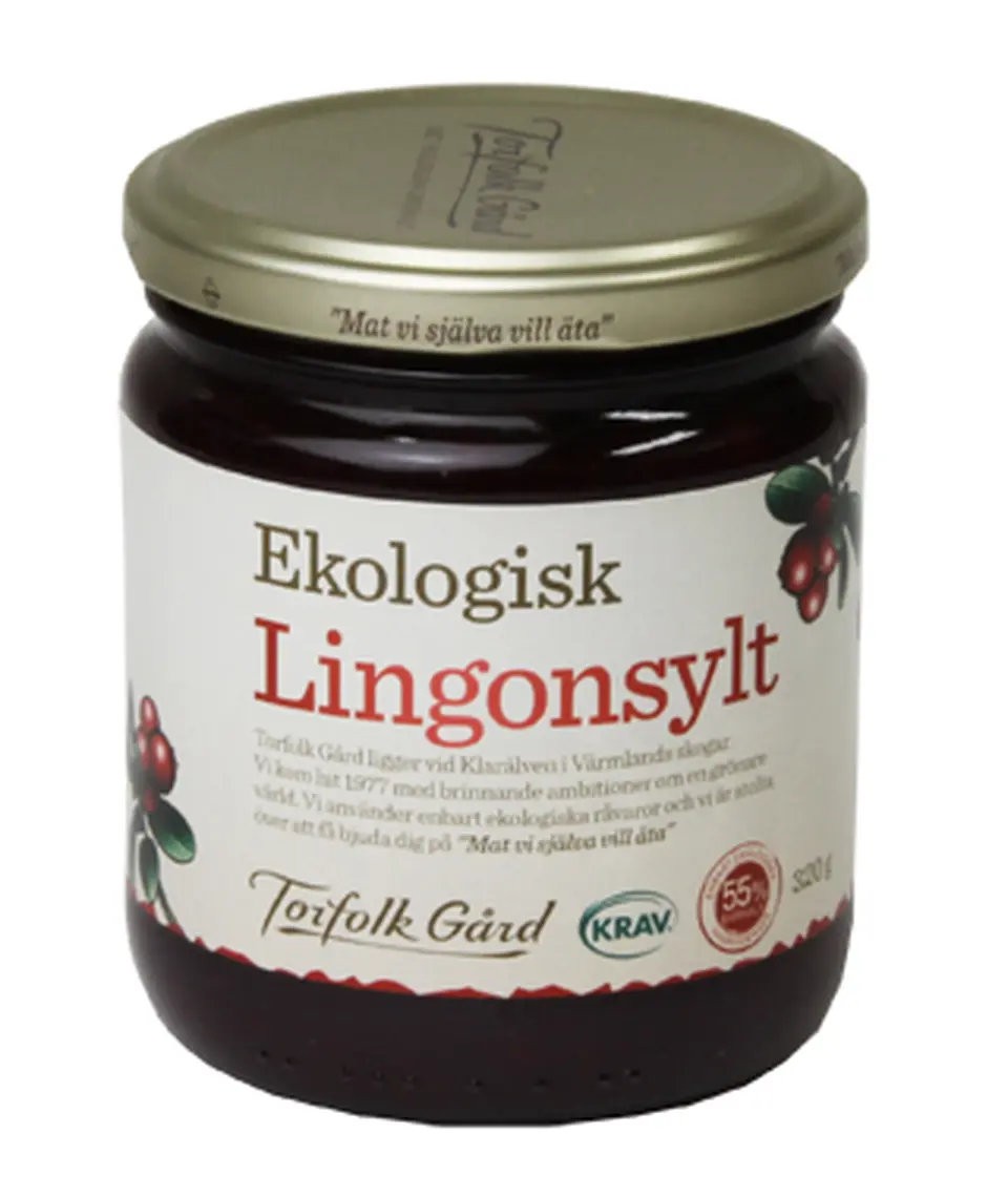 リンゴンベリージャム　(トルフォークゴート)　320g_0