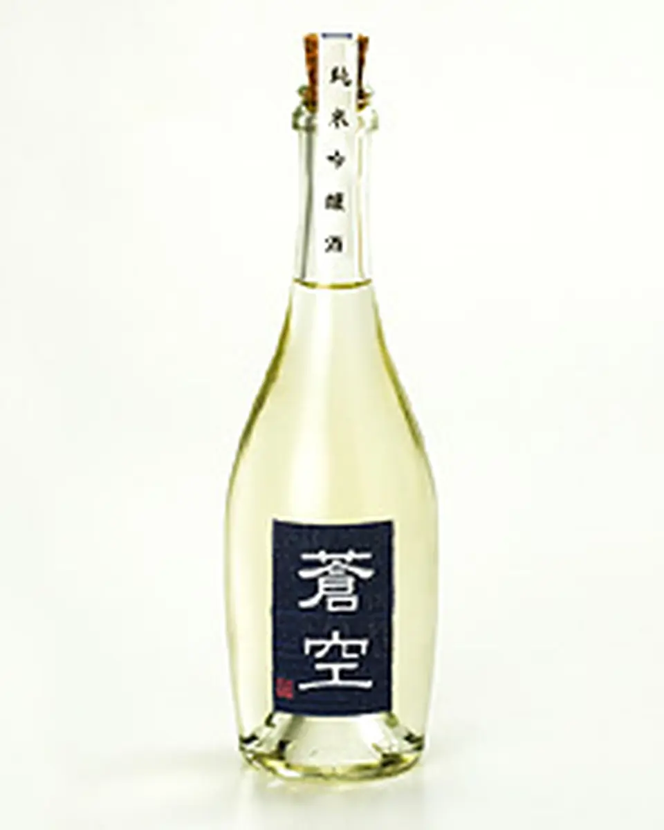 「蒼空」純米吟醸生酒　山田錦おりがらみ_0