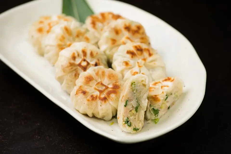 九条ねぎまんじゅう（海老入り） 40個入り_0