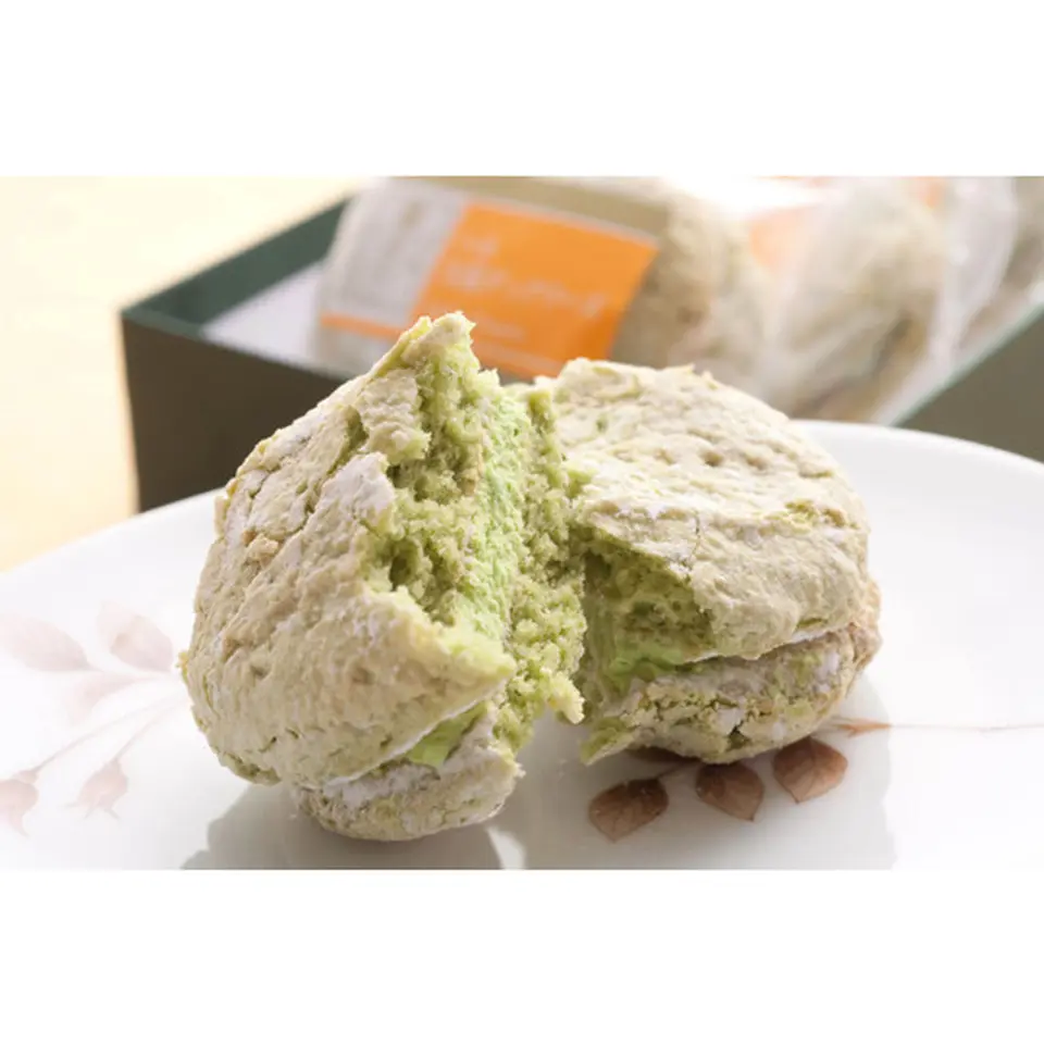 八女伝統本玉露ダックワーズ 5個　箱入_0