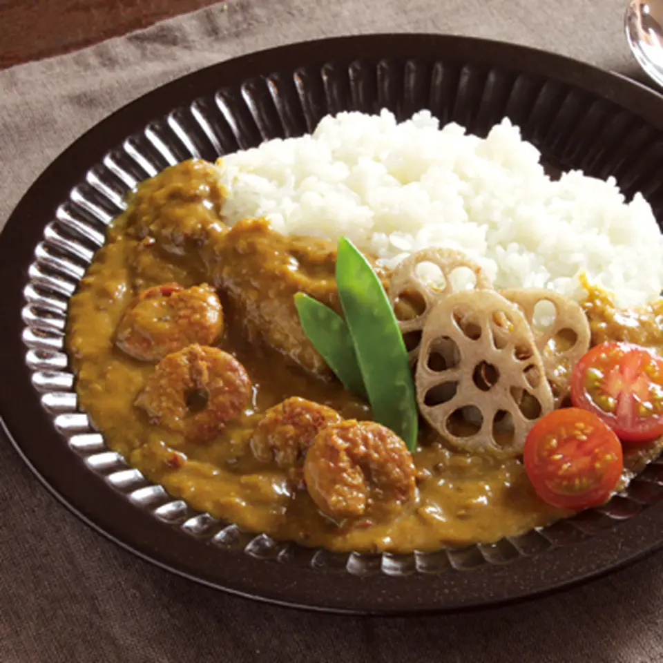 大海老と小海老ミンチの 濃厚欧風カレー（1袋）_0