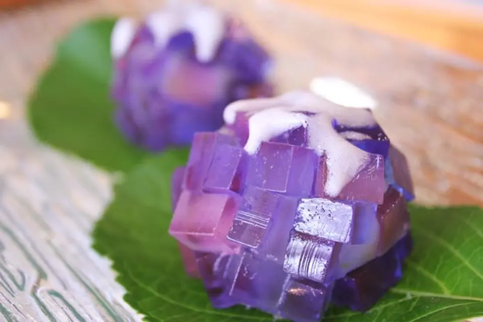 錦玉(きんぎょく)　あじさい　紫_0