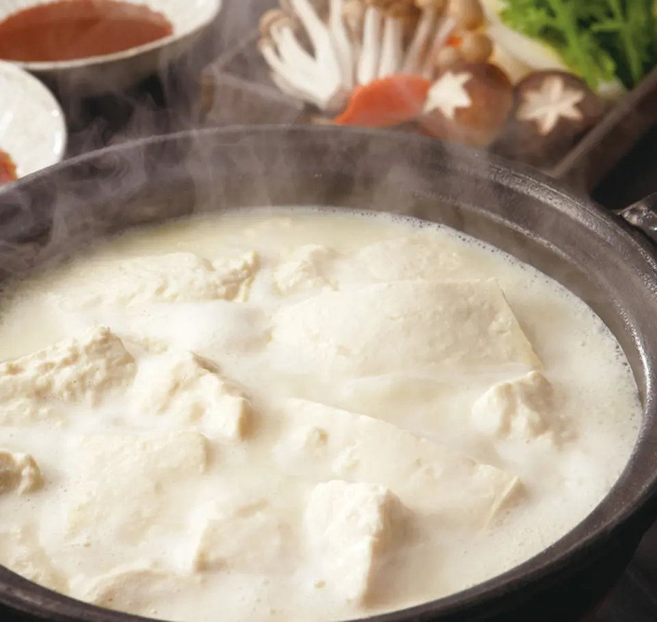 佐賀県産大豆使用 嬉野温泉名物　温泉湯豆腐 （３～５名様分）_0