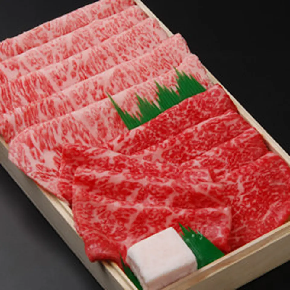 松阪牛サーロイン×モモすき焼き用（わりした付き）400ｇ_0