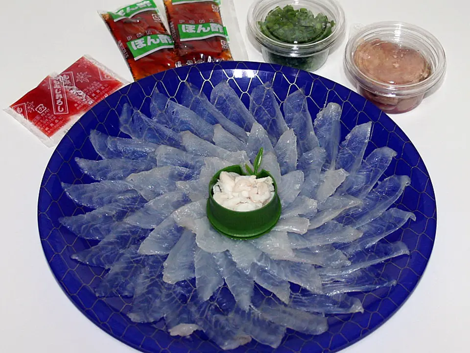 養殖カワハギ刺し 120g_0