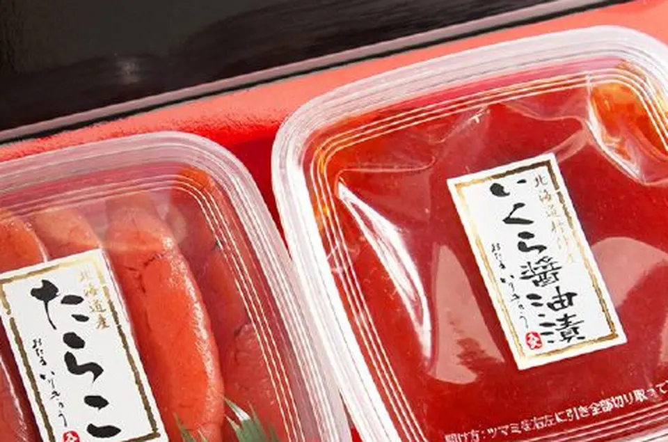 北海道産たら子・いくら醤油漬け_0