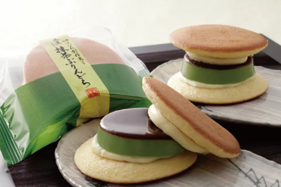 黒豆入り抹茶ぷりんどら 4個入_0