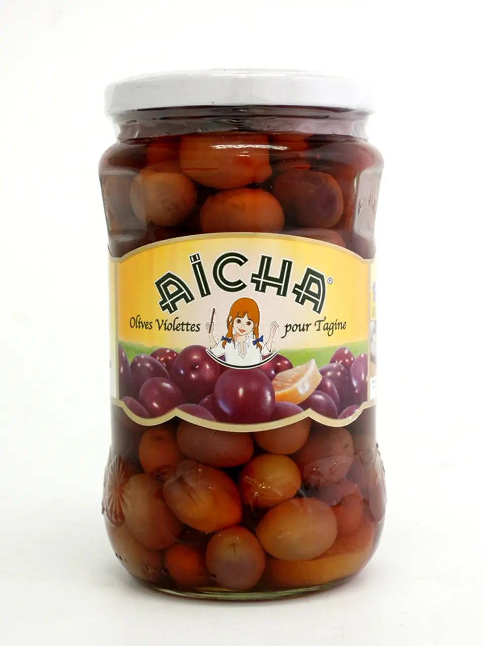 モロッコ産紫オリーブ（種付）塩漬レモン入り_0