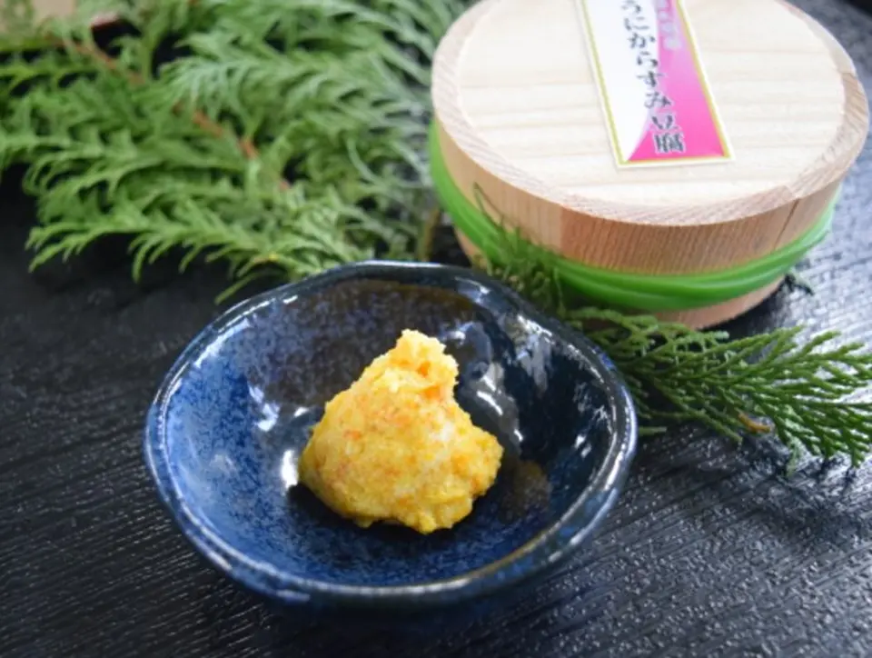 うにからすみ豆腐(豆腐味噌漬け・とうふチーズ）_0