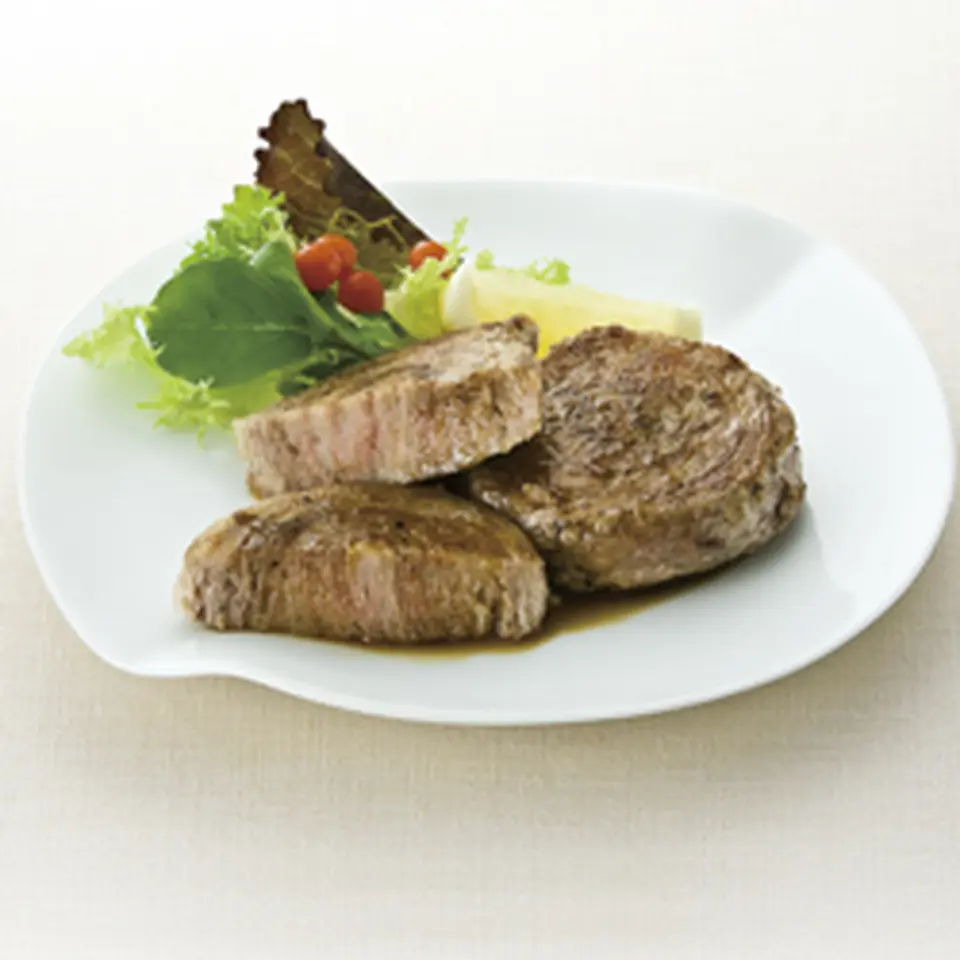 〈豊味館〉黒豚ロールステーキ_0