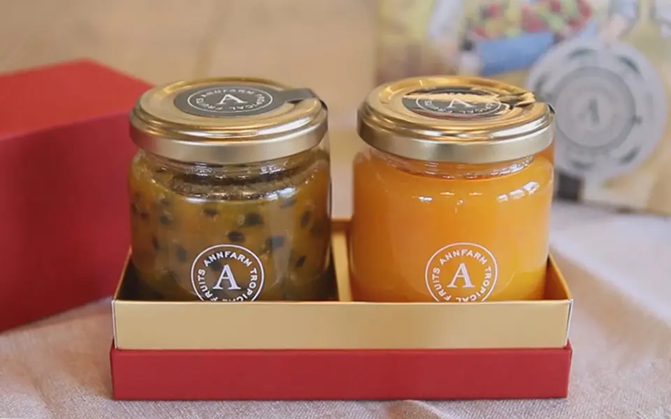 マンゴーとパッションフルーツジャム詰め合わせセット_0