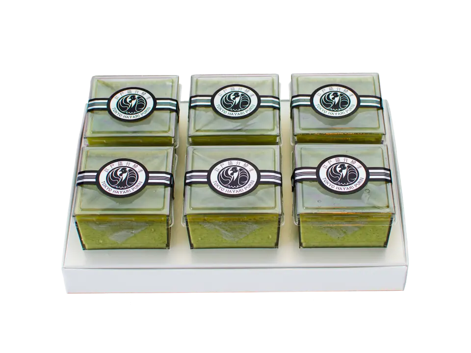 江戸流行婦凛（プリン）-抹茶-　6ヶ入り_0