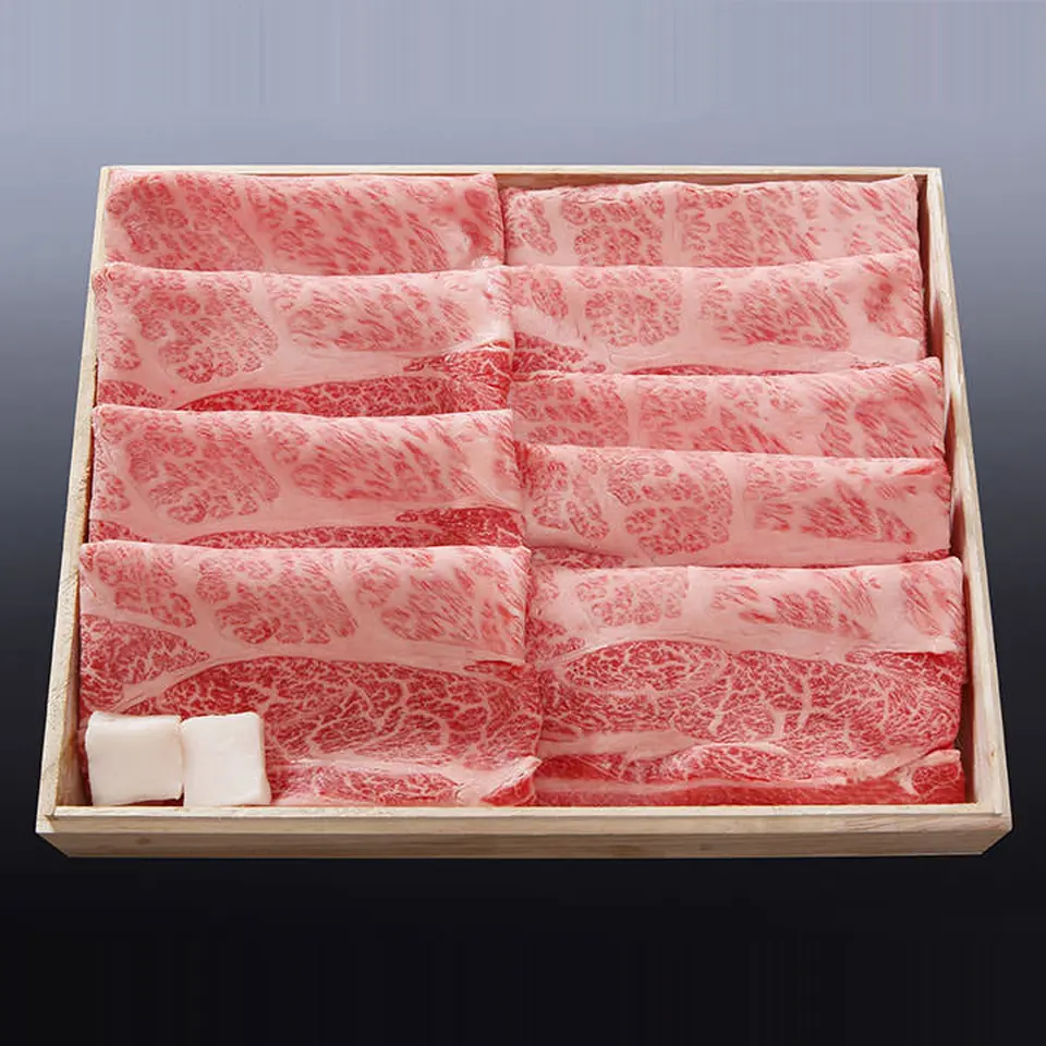 松阪牛A5 肩ロース すき焼き用 300gわりした付き_0