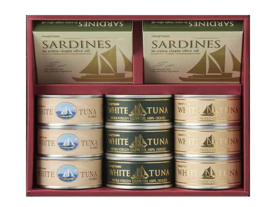 王道ツナ3種&サーディン詰合せ11缶セット_0