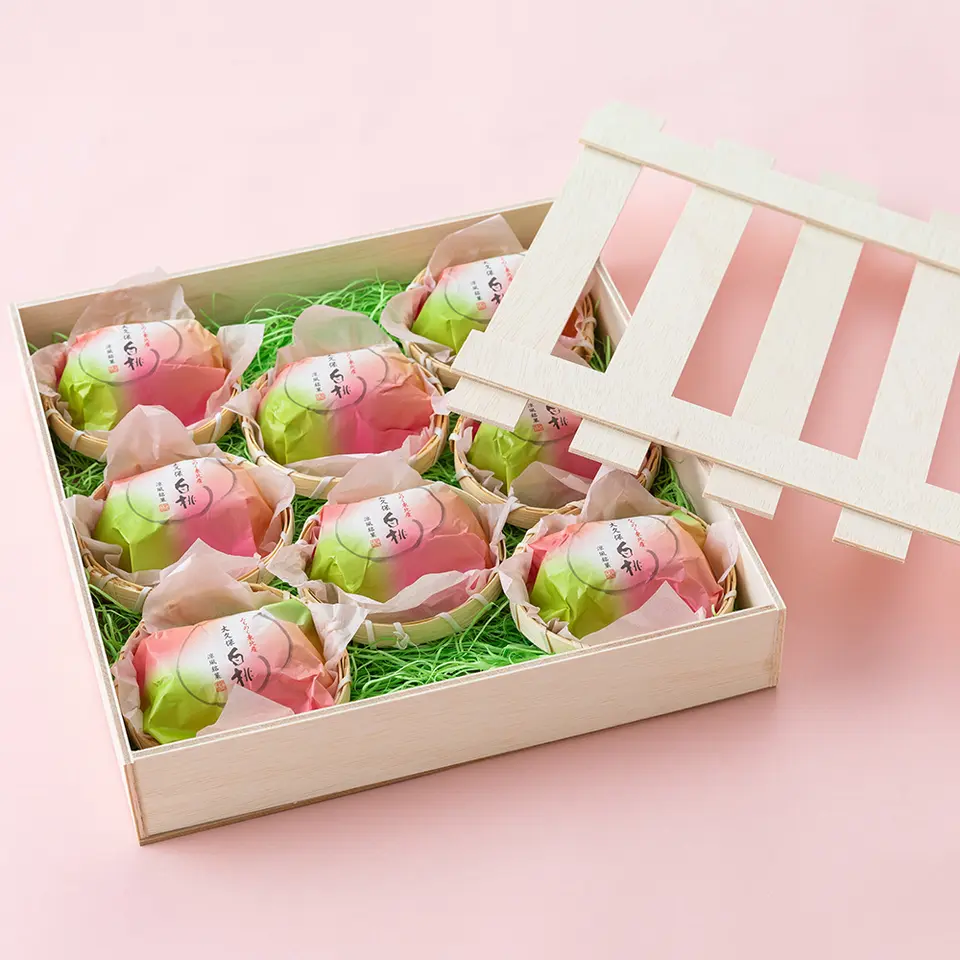 大久保白桃（桃ゼリー） 8個入_0