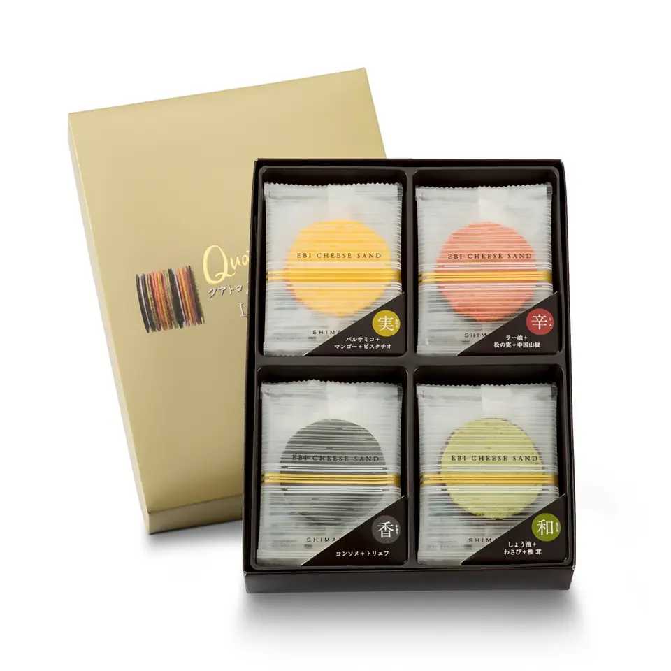 クアトロえびチーズ ルッソ 16袋入_2