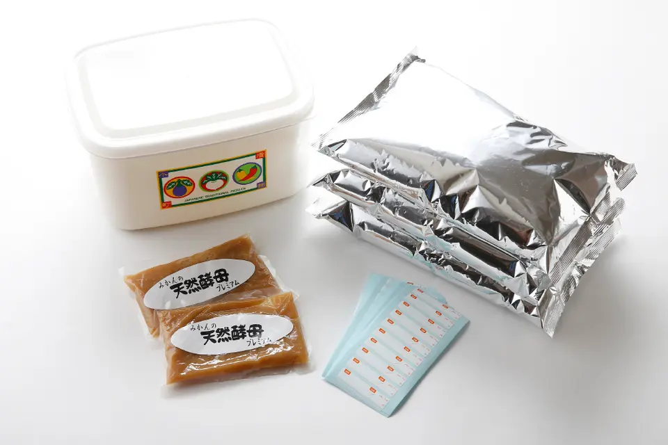 天然酵母入りぬか床セット（1袋・使い切りタイプ）_0